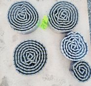 Matt Top Chain- 4.5 inch width: Approx. (1) 12 ft.; (1) 8 ft.; (1) 5 ft.; (1) 12 ft.; (1) 12 ft.