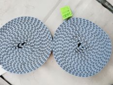 Matt Top Chain- 4 inch width: Approx. Both 24 ft. 1400 Series Based on Visual Inspction.