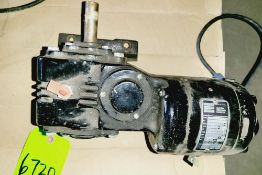Qty (1) Bodine Electric - 1/15 hp - 12 rpm - 115 volt - 140 in/lbs - 144:1 gearing ratio