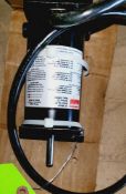Qty (1) Dayton - 1/27 hp - 1800 rpm - 1.30 lbs-in - 90 volt -