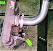 Qty (1) All Stainless Steel ARO Twin Diaphram Pump - 3 inch inlet - 3 inch outlet