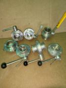 Qty (7) -2 Inch Hand Operated Sanitary Butterfly Valve