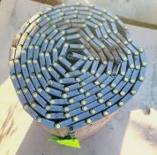 Matt Top Chain- 15 inch width: Approx. 12 ft. 1200 Series Based on Visual Inspction.