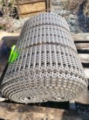 Qty (1) Matt Top Chain- 24 inch width: Approx. 29 ft.