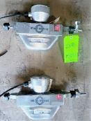 Qty (2) - Micro-Motion All Stainless Sanitary Flow Meter - Incl Stainless Steel Transmitter - Part