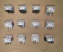Qty (12) - Allen Bradley Contactor Mount Overloads 3 phase