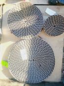 Large Lot Tabletop Chain- 3.25 inch width Bevel: Approx. (1) 60 ft.; (1) 35 ft.; (1) 13 ft.