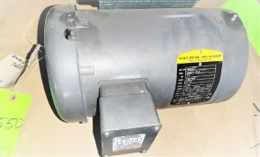 Qty (1) Baldor Reliance 145TC Frame Motor - 3 phase - 1.5 hp - 1140 rpm - 230/460 volt