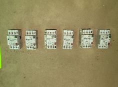 Qty (6) - Allen Bradley 3 phase overloads - adjustable 1.6 - 2.5 amp