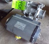 Qty (1) Tru-Flo Type UT41-SR4-F10 Heavy Duty 3 inch sanitary modulating ball valve