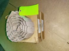 Qty (2) Tabletop Chain- 3.25 inch width Bevel: New in box- Each 10 ft. long