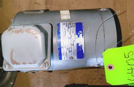 Qty (1) General electric 56 Frame Motor Model 5BPB56HAA1 - 1/6 hp - 1725 rpm - 90 volt