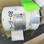 Qty (1) Leeson 56c Frame Motor - 3 phase - .5 hp - 1725 rpm - 208-230/460 volt