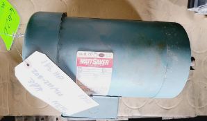 Qty (1) Leeson Watt Saver 145TC Frame - 3 phase - 1.5 hp - 1750 rpm - 208-230/460 volt