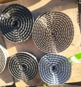 Large Lot Tabletop Chain- 4.5 inch width TAB: Approx. (1) 15 ft.; (1) 15 ft.; (1) 28 ft.; (1) 15