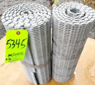 Qty (2) Matt Top Chain- 22 inch width: Approx. (1) 8 ft.; (1) 6 ft.