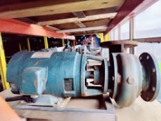 Qty (1) Carver steel centrifugal- 10 hp 1745 rpm 208-230/460 - 5 inch inlet - 4 inch outlet