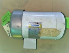 Qty (1) Leeson 56C Frame Motor - 3 phase - 2 hp - 1725 volt - 208-230/460 volt