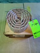 Qty (2) Tabletop Chain- 3.25 inch width Bevel: New in box- Each 10 ft. long