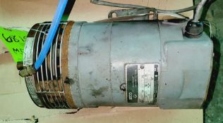 Qty (1) GE Seco 56 Frame Motor - .25 hp - 1725 rpm - 90/100 volt