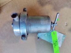 Qty (1) All 316 stainless sanitary pressure reduction valve- 1/2 inch