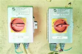 Qty (2) - NEMA 4 X All Stainless Steel disconnects 30 amp capacity