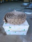 Qty (3) Tabletop Chain- 3.25 inch width TAB: New in box- Each 10 ft. long