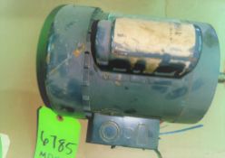 Qty (1) Dayton 56C Frame Motor - single phase - .75 hp - 1725 - 115/230 volt