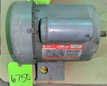 Qty (1) Dayton D56 Frame Motor - single phase - .75 hp - 1725 rpm - 115/230 volt