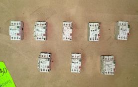 Qty (8) - Allen Bradley 3 phase overloads - adjustable 4 - 6.3 amp