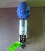 Qty (1) Alfa Laval- model:SRC-W-#3-2-7-20-J -- Thinktop valves- 3 inch sanitary- digital