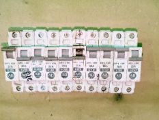 Qty (10) - Allen Bradley Single Pole Curcuit Breakers- 10 and 20 amp