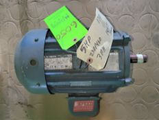 Qty (1) A.O. Smith 184T Frame Motor - 3 phase - 5 hp - 1740 rpm - 230/460 volts