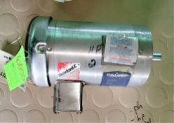 Qty (1) Baldor 145TC Frame motor - 3 phase - 2 hp - 1725 rpm - 230/460 volts - 5.6-2.8 amps