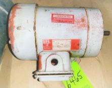 Qty (1) WEG Motor - 1 hp - 1740 rpm - 575 volt