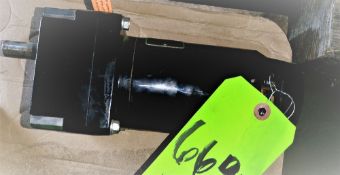 Qty (1) Bodine Electric Motor - 1/8 hp - 660 rpm - 130 volt - 3.79:1 gearing ratio