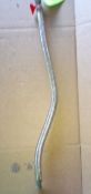 Qty (1) 1/2 inch NPT stainless briaded flexiable hose- 40 inches long
