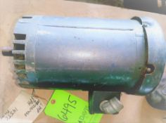 Qty (1) Baldor 145TC Frame - 3 phase - 2 hp - 1725 rpm - 208-230/460 volt