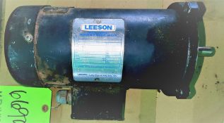 Qty (1) Leeson NSS56C Motor - .5 hp - 1750 rpm - 90 volt DC