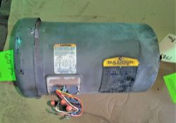Qty (1) Baldor 56C Frame Motor - 3 phase - 2 hp - 1725 rpm - 208-230/460 volt