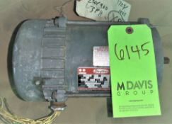 Qty (1) XP Dayton F56C Frame Motor - 3 phase - 1/3 hp - 1725/1425 rpm - 230/460 volt