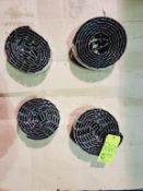 Qty (4) Tabletop Chain- 3.25 inch width Stainless Straight running: Approx. (1) 9 ft.; (1) 11.5 ft.;