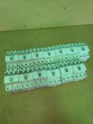 Qty (13) - Allen Bradley 3 phase 10 amp circuit breakers