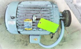 Qty (1) Baldor - 15 hp - 3 phase - 2750 rpm - 256t frame