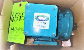 Qty (1) BrookCrompton (Brand New in box) 2-OA56B Frame Motor - .25 hp - 1710 rpm - 208-230/460 rpm