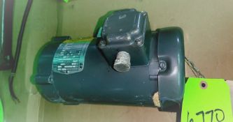 Qty (1) Baldor 56C frame motor - single phase - .75 hp - 1725 rpm - 115/230 volt
