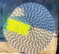 Matt Top Chain- 8 inch width: Approx. 26 ft. 900 Series Based on Visual Inspction.