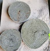 Matt Top Chain- 3.25 inch width: Approx. (1) 53 ft.; (1) 41 ft.; (1) 28 ft. 1400 Series Based on