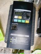 Qty (1) Omron Sysdrive VFD-440V-3 Phase-1/2HP