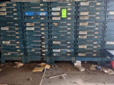 Multi-Drawer Hardware Cabinets - Hardware: PolyType Fittings, Pins, Chain Offset Links, Collars -